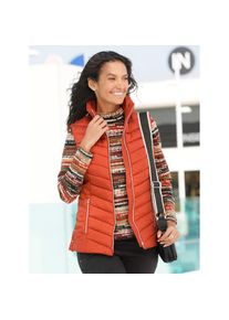 Casual Looks, Damen, Steppweste, rostrot, 36, rostrot, figurfreundliches Steppmuster