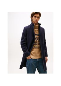 Tommy Hilfiger, Herren, Wollmantel &raquo;DC WOOL STAND COLLAR&laquo; Regular fit, Desert Sky, L, Wollmantel von Tommy Hilfiger