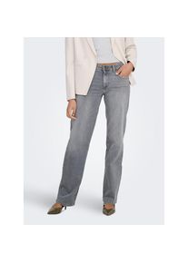 Only, Damen, Straight-Jeans &raquo;ONLBLUSH MID STRAIGHT DNM TAI0918 NOOS&laquo;, Medium Grey Denim, S - L&auml;nge 30, Jeans von Only