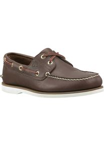 Timberland, Herren, Bootsschuh &raquo;Men ́s 2 Exe Boat Shoe&laquo;, Dark-Brown-Smooth, 43,5, Dark-Brown-Smooth, Klassischer Bootsschuh von Timberland