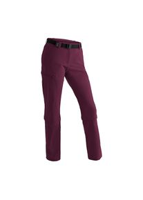 Maier Sports, Damen, Funktionshose &raquo;Arolla&laquo; Damen Wanderhose, zipp-off Outdoor-Hose, 3 Taschen, Regular Fit, magenta, 36 - Normalgr&ouml;&szlig;en, Zipp off 