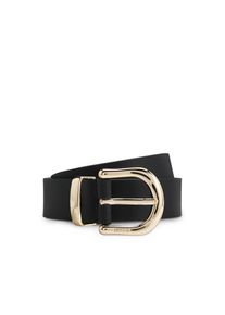 Hugo, Damen, Lederg&uuml;rtel &raquo;Nora Tri Sz30&laquo; mit goldfarbener Spitze, Black 001, Black 001, G&uuml;rtel von Hugo Womenswear