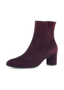 Gabor, Damen, Stiefelette , Blockabsatz, Businessstiefelette in schmaler Form, beere, 41, beere, Elegante Stiefelette in spitz zulaufender Form
