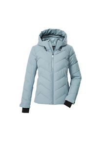 Killtec, Damen, Skijacke &raquo;KSW 31 WMN SKI QLTD JCKT&laquo; Winddichte, wasserabweisende Skijacke mit Daunenoptik und Schneefang, hellblau, 46, hellblau, 