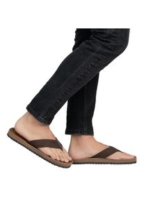 Rieker, Damen, Zehentrenner , Sommerschuh, Strandschuh, Badeschuh, Poolslide mit Zehensteg, dunkelbraun, 45, dunkelbraun, Zehentrenner zum Schlupfen