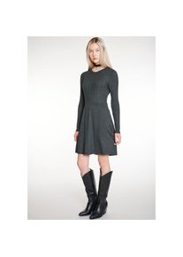 Haily's HaILY&rsquo;S, Damen, Strickkleid &raquo;SH V DR Au44relia&laquo;, dgrey marl, N-Gr, XXL - N-Gr, dgrey marl, Kurzes Kleid von HaILY&rsquo;S in bester Marken-Qualit&auml;t