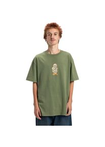 DC Shoes, Herren, T-Shirt &raquo;Laugh Stack&laquo;, Bronze Green, S, Stoff: Walkfrottier/ Baumwoll-Jersey...