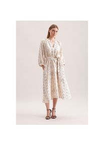 Seidensticker, Damen, Sommerkleid 3/4 Druck, off-white, Normalgr&ouml;&szlig;en, L (40) - Normalgr&ouml;&szlig;en, off-white, Passform: Relaxed