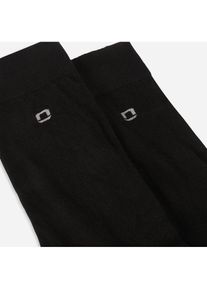 OLYMP, Herren, Businesssocken &raquo;Doppelpack Comfort Sock&laquo; 2 Paar tlg. Baumwollmischung, Basic, schwarz, 45-46, 2er Pack Businesssocken von OLYMP