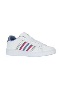 K-Swiss, Damen, Sneaker &raquo;COURT TIEBREAK II&laquo;, White/Infinity/White, 41, Leichter Sneaker von K-Swiss mit Schn&uuml;rung