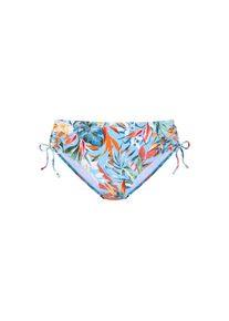Venice Beach, Damen, Bikini-Hose &raquo;Caru&laquo; mit Allover-Print, hellblau-bedruckt, N-Gr, 36 - N-Gr, hellblau-bedruckt, Mit Bl&auml;tterdruck