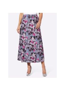 Classic Basics, Damen, Schlupfrock, traube-fuchsia-bedruckt, 22, gewebte Qualit&auml;t