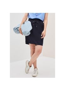 Cecil, Damen, Minirock mit Kordelzug und elastischem Bund, urban dark blue, M (40), urban dark blue, Knielange Rock im Style Chelsea von Cecil