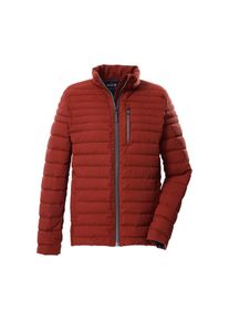 G.I.G.A. by Killtec G.I.G.A. DX by killtec, Herren, Steppjacke &raquo;GW 29 MN QLTD JCKT&laquo; Urbaner Style, wasserabweisend, atmungsaktiv, PFAS-frei impr&auml;gniert, feuerrot, XXL, 