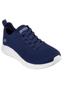 Skechers, Damen, Sneaker &raquo;BOBS B FLEX LO-GRACEFUL STRIDE&laquo; mit leichter EVA-Laufsohle, navy, 39, navy, Skechers Sneaker in veganer Verarbeitung