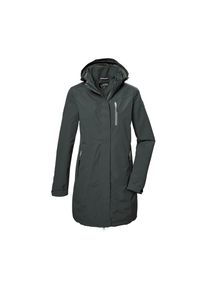 Killtec, Damen, Parka &raquo;KOS 30 WMN PRK&laquo; Funktionsparka: wasser- und winddicht, atmungsaktiv, abnehmbare Kapuze, dunkelgr&uuml;n, 42, Damen Funktionsparka 