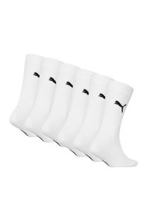 Puma, Herren, Socken &raquo; KIDS EASY RIDER 6P ECOM&laquo; 6 Paar, Sportsocken, Rippenb&uuml;ndchen, Logo, white, 35-38, Kinder-Sportsocken von Puma