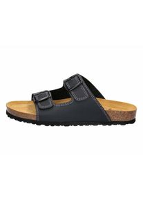 Lico, Damen, Pantolette &raquo;Pantolette Bioline Man Soft&laquo;, schwarz, 42, Pantolette f&uuml;r Erwachsene