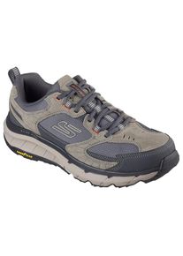 Skechers, Herren, Sneaker &raquo;Skechers D'LUX PRO&laquo; Schn&uuml;rschuh mit rutschhemmender Goodyear Laufsohle, taupe-multi, 43, F&uuml;r Outdooraktivit&auml;ten bestens 