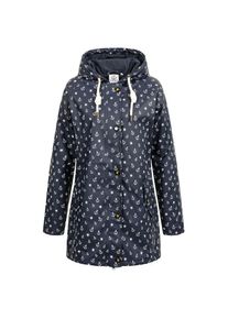 ankerglut, Damen, Regenjacke &raquo;Friesennerz HALIFAX ANCHOR WOMEN&laquo; auch in Gro&szlig;en Gr&ouml;&szlig;en erh&auml;ltlich, navy, 40/42 (M), navy, Maritimer Regenmantel im 