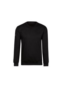 TRIGEMA, Damen, Sweatshirt &raquo;TRIGEMA Sweatshirt aus Biobaumwolle&laquo;, schwarz, S, BIO Sweat-Qualit&auml;t