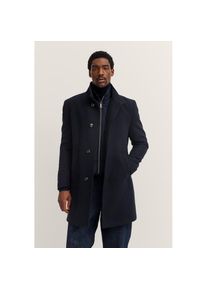 Bugatti, Herren, Kurzmantel &raquo;Westen-Einsatz&laquo; Modern Fit mit Flexcity Stretch Eins&auml;tzen, 390-marine, 54, Flexcity Stretch f&uuml;r optimale 