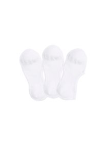 active by Lascana LASCANA ACTIVE, Damen, F&uuml;&szlig;linge Packung, 3 Paar tlg. mit Pikee Struktur, 3x wei&szlig;, 35-38, 3x wei&szlig;, Weit ausgeschnittene F&uuml;&szlig;linge im 3er Pack