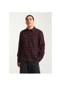 Jack Wolfskin, Herren, Flanellhemd &raquo;LITE FLANNEL SHIRT M&laquo;, CHECKamaranth, XXXL (60) - Normalgr&ouml;&szlig;en, Flanellhemd