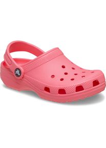 Crocs, Damen, Clog &raquo;Classic K&laquo; Sommerschuh, Hausschuh, Badeschuh mit schwenkbarem Fersenriemchen, guave, 30, Clog mit sommerlicher Lochung, sch&ouml;n mit 