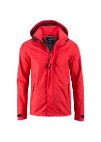 DEPROC Active, Herren, Outdoorjacke &raquo;PORT HAYNES Men&laquo;, rot, L (52), Ultraleichte und d&uuml;nne Funktionsjacke im klassischen Design