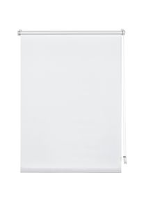 OTTO home, Seitenzugrollo &raquo;Uni Klemmrollo&laquo; Lichtschutz Sichtschutz mit Bohren/ohne Bohren freih&auml;ngend Schraubmontage m&ouml;glich, wei&szlig;, Polyester, 150 cm,