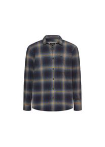 Camel Active, Herren, Langarmhemd mit Logo Stickerei, Dark Navy, N-Gr, XL - N-Gr, Dark Navy, Hemd von Camel Active