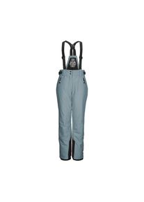 Killtec, Damen, Skihose &raquo;KSW 213 GRLS SKI PNTS&laquo; Wasserdichte, atmungsaktive Skihose mit verstellbarer Taille, graublau, 176 - Normalgr&ouml;&szlig;en, Kinder 