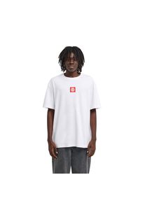 Element, Herren, T-Shirt &raquo;Square Logo&laquo;, Optic White, M, Optic White, Conscious by Nature: Walkfrottier