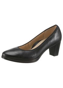 Ara, Damen, Pumps &raquo;ORLY&laquo; , Abendschuh, Festtagsschuh, Blockabsatz, in elegantem Look, 13436-05 schwarz, 6 (39), In angesagter runder Form