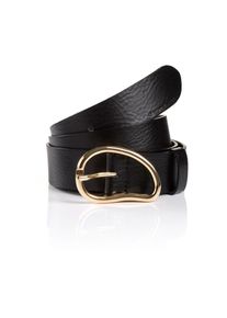 Tom Tailor, Damen, Lederg&uuml;rtel &raquo;TTROSIE&laquo;, schwarz, schwarz, Damenlederg&uuml;rtel von Tom Tailor