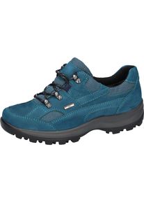 Waldl&auml;ufer Waldl&auml;ufer, Damen, Trekkingschuh &raquo;HOLLY&laquo; Outdoorschuh, Wanderschuh, Tex-Schn&uuml;rschuh in Komfortweite H, blau, 8,5 (42,5), Schn&uuml;rer f&uuml;r 