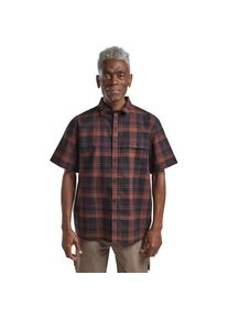 Jack Wolfskin, Herren, Kurzarmhemd &raquo;GREAT PLAINS SHIRT M&laquo;, CHECK-darknavy, L (52) - Normalgr&ouml;&szlig;en, Leicht