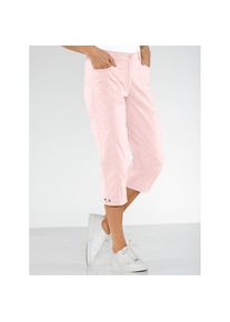 Casual Looks, Damen, Caprihose, ros&eacute;, Normalgr&ouml;&szlig;en, 50 - Normalgr&ouml;&szlig;en, ros&eacute;, Capri-Hose mit Tunnelzug am Beinabschluss