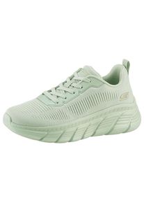 Skechers, Damen, Sneaker &raquo;BOBS B FLEX HI-FLYING HI&laquo; , Trainingsschuh, Schn&uuml;rschuh, Freizeitschuh in veganer Verarbeitung, mintgr&uuml;n-sage, 41, Modische 