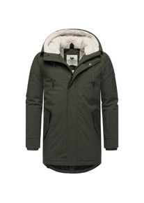 Ragwear, Herren, Kurzmantel &raquo;Kurzmantel Mr Smithem YOUMODO&laquo;, Dark Olive25, L, Dark Olive25, Herren Kurzmantel mit gro&szlig;er verstellbarer Kapuze