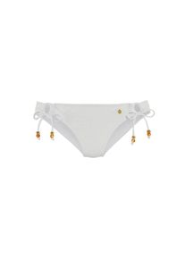 Lascana, Damen, Bikini-Hose &raquo;Omara&laquo; mit Lochstickerei, creme, N-Gr, 36 - N-Gr, creme, Modische Strukturware