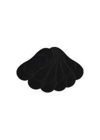 YSABEL MORA, Damen, Socken 6 Paar, black, 35-38, black, Unisex nahtlose F&uuml;&szlig;linge von Ysabel Mora
