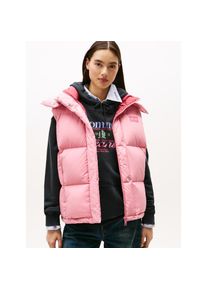 Tommy Jeans, Damen, Steppweste &raquo;TJW ALASKA GRID DOWN VEST&laquo;, Mystic Pink, S (36), Mystic Pink, von Tommy Jeans