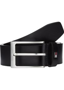 Tommy Hilfiger, Herren, Lederg&uuml;rtel &raquo;LAYTON 4.0 cm breit&laquo; Gr&ouml;&szlig;enverstellbar, Black, Black, Lederg&uuml;rtel von Tommy Hilfiger