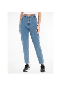 Calvin Klein Jeans, Damen, Mom-Jeans &raquo;MOM JEAN&laquo; 5-Pocket-Form, Denim Medium, 30 - N-Gr, Mom-Jeans mit hoher Leibh&ouml;he f&uuml;r eine schmeichelhafte 