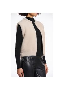 Rino & Pelle Rino & Pelle, Damen, Kurzweste &raquo;ELONA&laquo; mit B&uuml;ndchen, Stone, M (38), Stone, Weste von RINO & PELLE