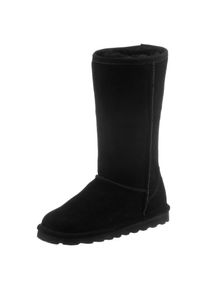 Bearpaw, Damen, Winterstiefel &raquo;ELLE TALL&laquo; Schlupfstiefel mit wasserabweisender Neverwet Impr&auml;gnierung, schwarz, 38, schwarz, Modischer Kurzstiefel mit