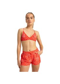 Roxy, Damen, Boardshorts &raquo; Wave&laquo;, Poppy Red Dancing Ditsy Swim, XS, Kollektion: Core Basics-Kollektion