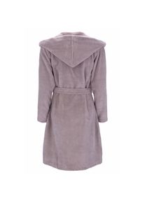 Bugatti, Damen, Bademantel im edlen Design, lila, lila, Damenkapuzenmantel